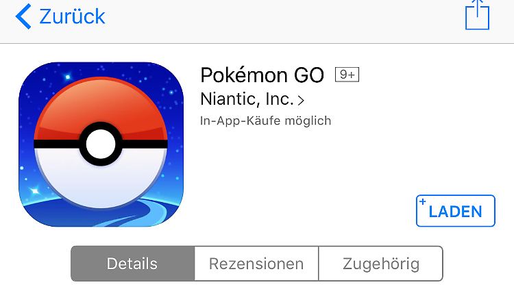 "Pokémon Go" selbst ist kostenlos, Spieler können sich aber aus der App heraus Vorteile erkaufen.