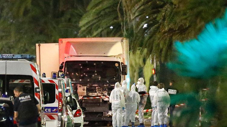 Mit diesem Lkw fuhr der Attentäter in die Menge.