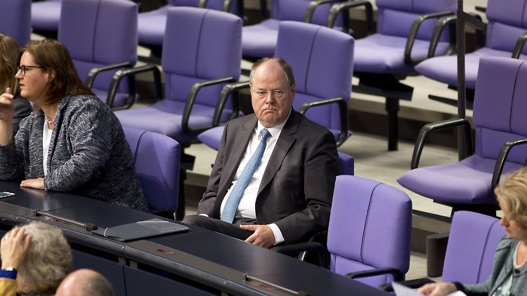 Peer Steinbrück gibt Ende September sein Mandat auf.