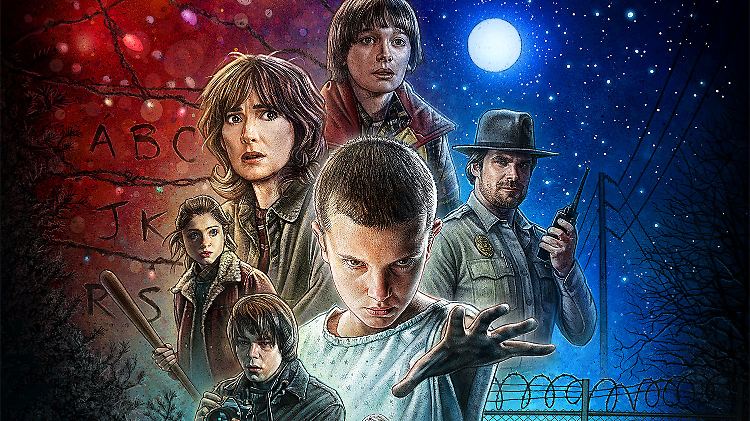"Stranger Things" liefert Mystery in Retro-Optik.