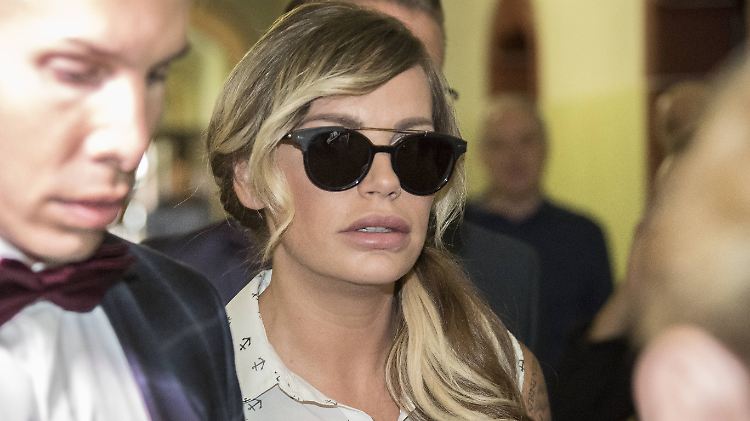 Gina-Lisa Lohfink erschien nicht zur Verkündung des Urteils. 