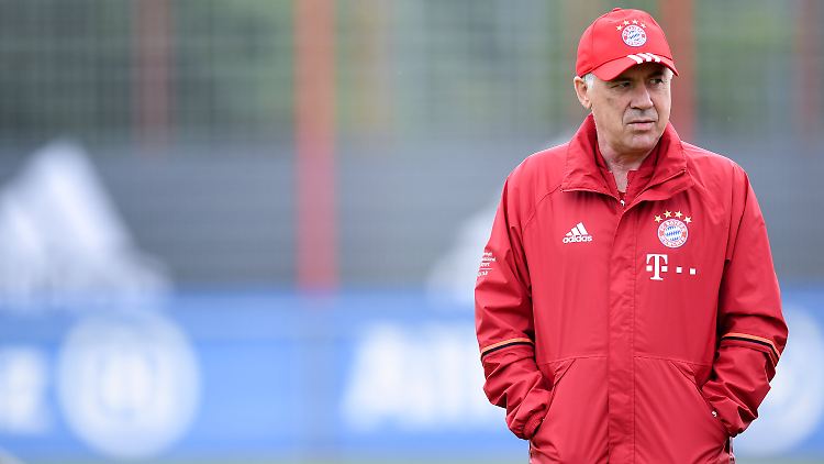 Bayerns neuer Coach Carlo Ancelotti  äußerte sich zu Götze, Kimmich, Müller und Hoeneß.