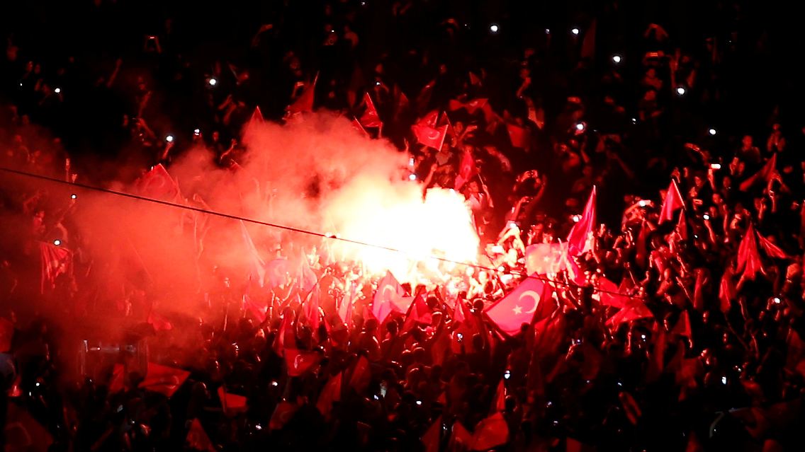 Regierungskritische Demonstrationen sind auf dem Taksim-Platz in Istanbul seit den Protesten 2013 verboten.
