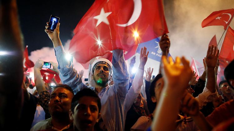 Am Sonntagabend auf dem Taksim-Platz in Istanbul.