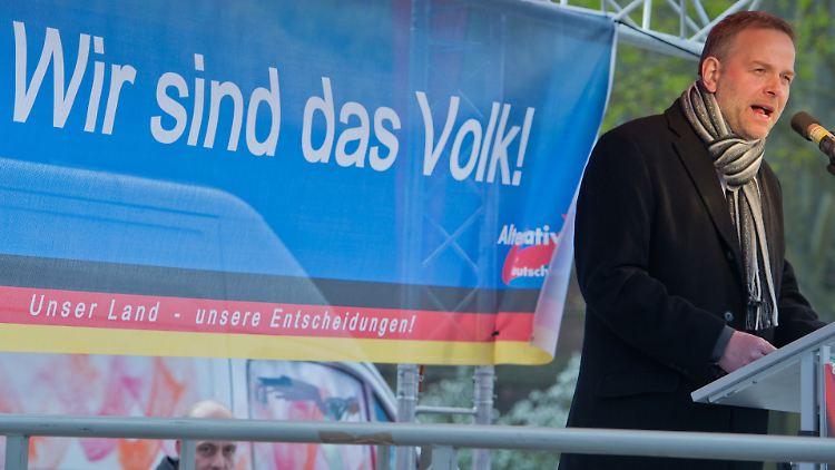 Führt die AfD als Spitzenkandidat in den Wahlkampf in Mecklenburg-Vorpommern: Leif-Erik Holm.