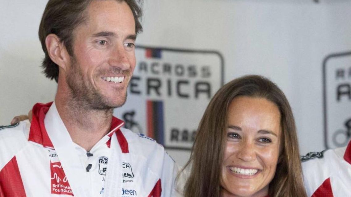 Pippa Middleton und James Matthews 2014 in Annapolis, Maryland, USA. Foto: Drew Angerer