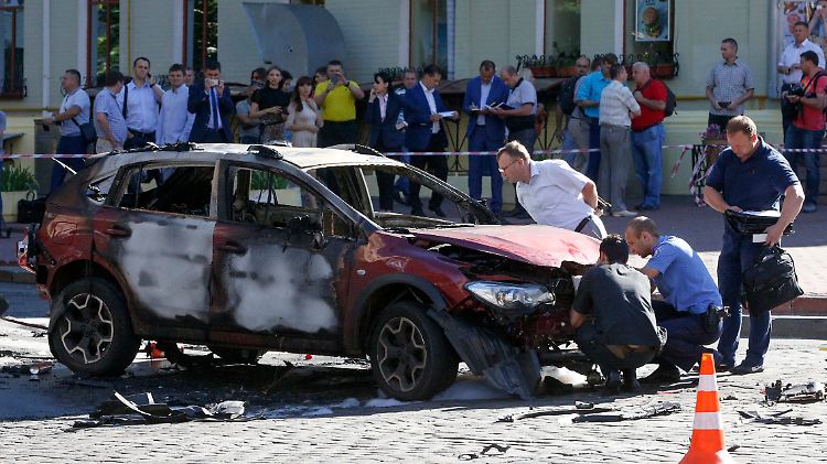 Laut Innenministerium hatte die Bombe eine Sprengkraft von 400 bis 600 Gramm TNT.