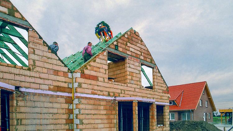 Banken in Deutschland haben schon vorher genau geprüft, wem die Baugeld geben.