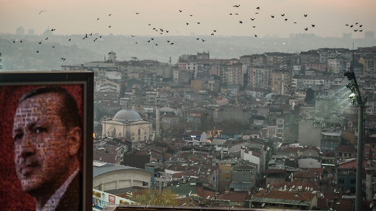 Ein Blick auf Erdogans Geburtsort Kasimpasa.