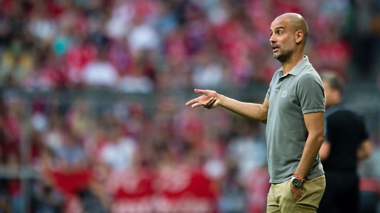 Spiel ohne Wert? Guardiola testet mit Manchester City bei seinem Ex-Klub in München.
