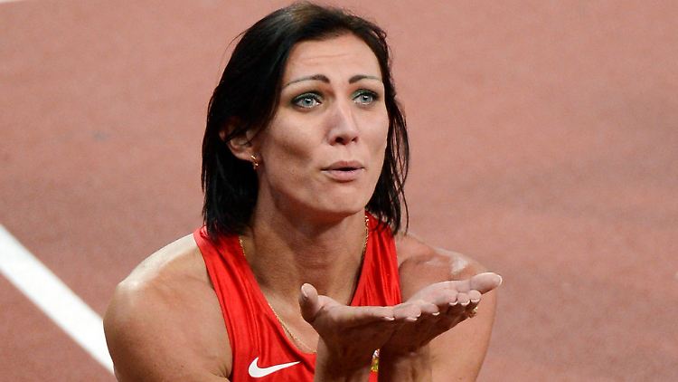 Rio findet ohne sie statt: Natalja Nikolajewna Antjuch, die vor vier Jahren bei den Spielen in London Olympiasiegerin im 400-Meter-Hürdenlauf wurde.