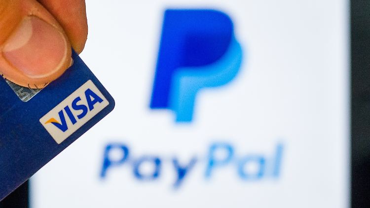 Wollen in Zukunft zusammenarbeiten: Visa und Paypal