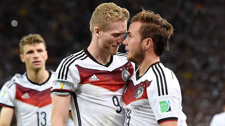Rio, 13. Juli 2014: Deutschland ist Weltmeister - auch dank André Schürrle und Mario Götze.