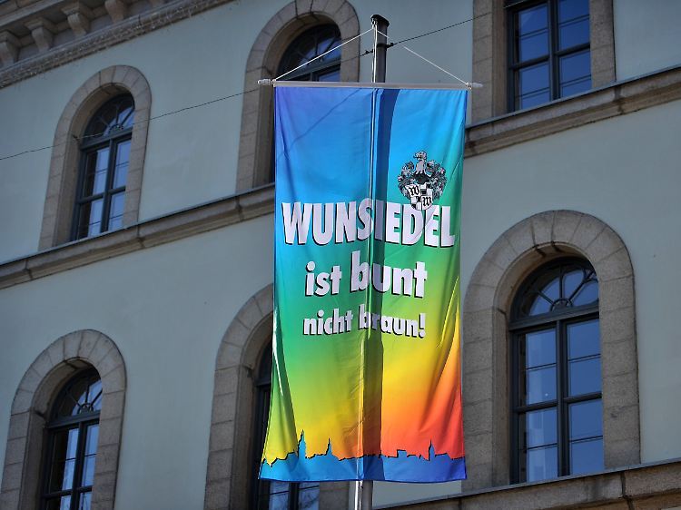 Eindeutiges Bekenntnis am Rathaus der oberfränkischen Stadt.