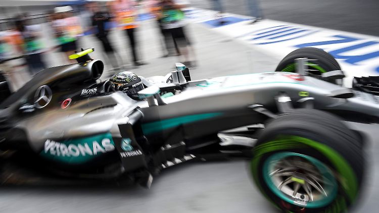 Nico Rosberg setzte die Bestzeit im Training zum Großen Preis von Ungarn.