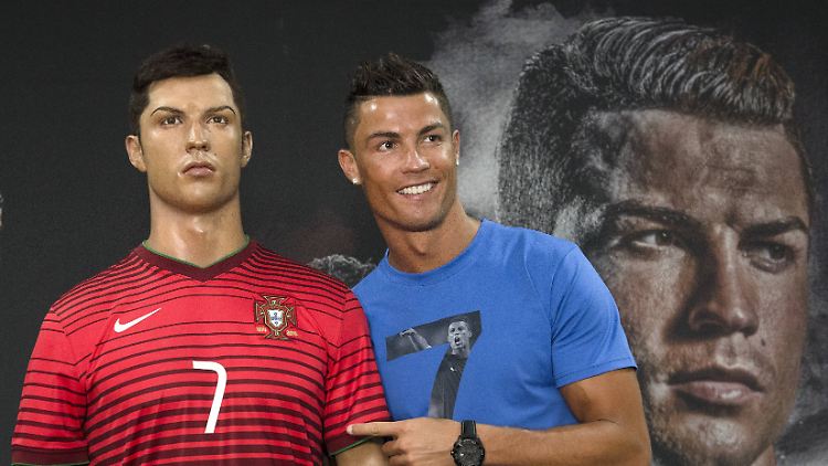 Ronaldo mit Ronaldo vor Ronaldo.