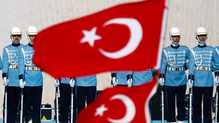 Ist nun Geschichte: die türkische Präsidentengarde