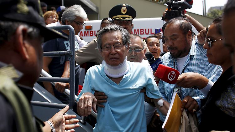 Fujimori muss seit mehreren Monaten immer wieder im Krankenhaus behandelt werden.