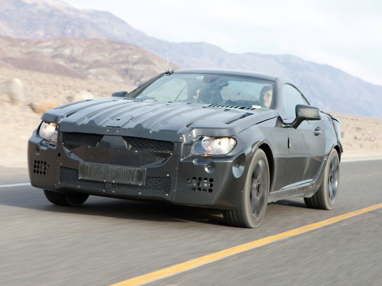 Auf Testfahrt im Tal des Todes: Der SLk ...