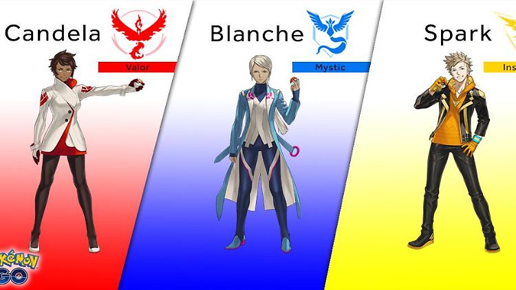 Auf der San Diego Comic Con wurden erstmals die Anführer der drei Pokémon-Go-Teams gezeigt. 