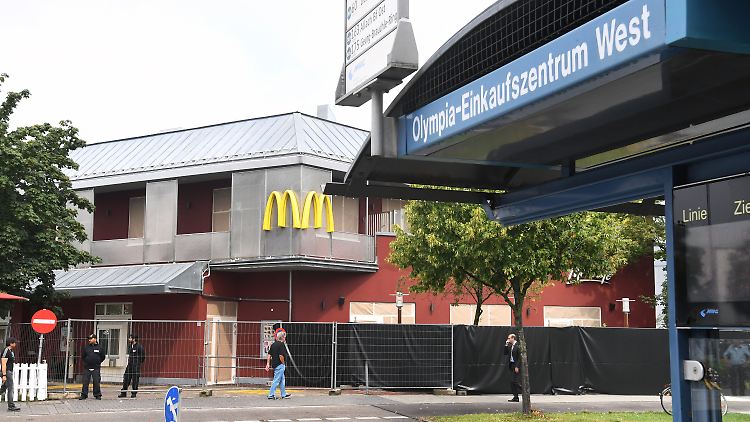 Die McDonald's-Filiale, in der der Amokläufer fünf von insgesamt neun Menschen tötete.