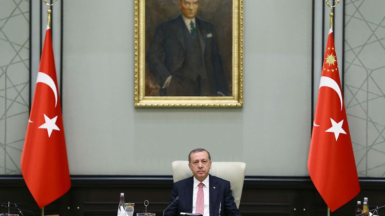 Staatspräsidenten Recep Tayyip Erdogan.