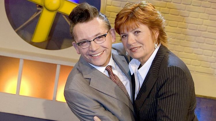 Alles hat ein Ende, nur die Wurst hat zwei: Götz Alsmann und Christine Westermann.