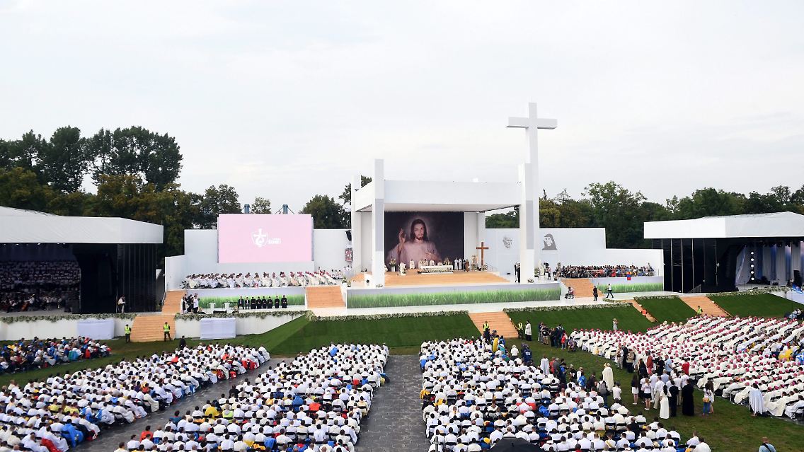 Eröffnungsgottesdienst in Krakau.