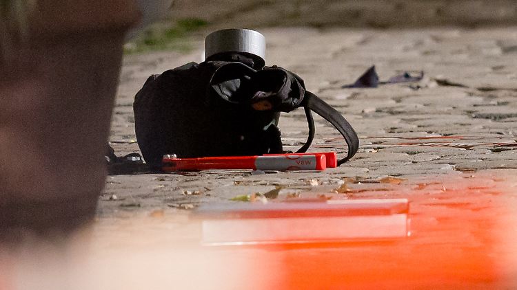 Der Attentäter von Ansbach transportierte seine Splitterbombe in einem Rucksack zum Tatort.