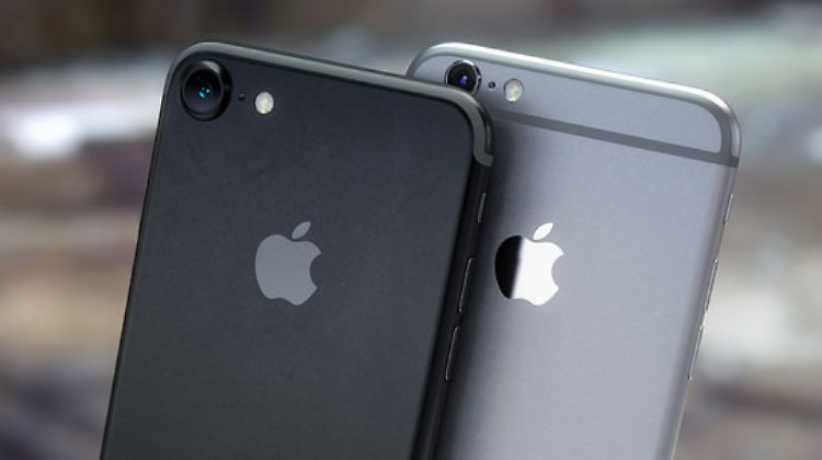 Ein Rendering von Martin Hajek: Das neue iPhone 7 oder iPhone 6SE könnte auch in Schwarz erscheinen.