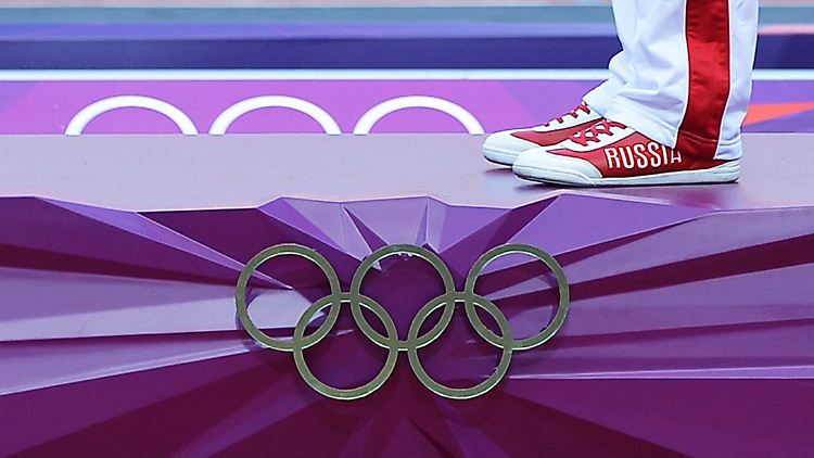 Wieder runter vom Treppchen heißt es nachträglich für 18 russische Olympiateilnehmer.