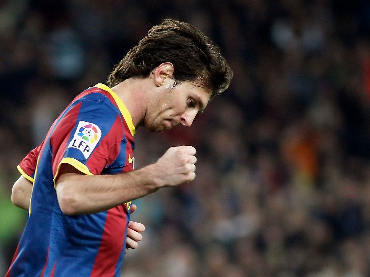 Ebenfalls kaum zu bremsen: Lionel Messi.