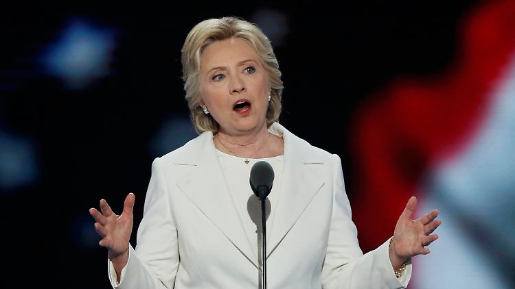 Der Schlusstag des Parteitags gehörte Hillary Clinton.
