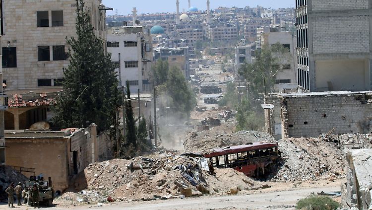 Aleppo ist geteilt: Regierungstruppen und Rebellen kontrollieren unterschiedliche Viertel.