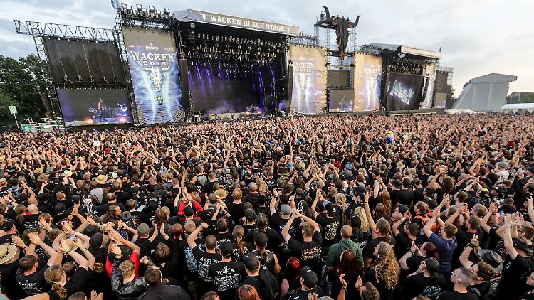 Das Festival in Wacken ist eines der größten in Deutschland.