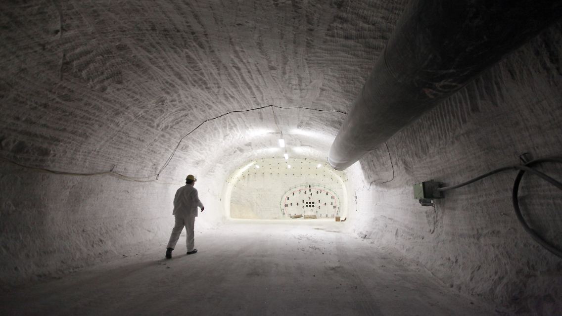 In Gorleben wird seit den 1970er Jahren geprüft, ob der dortige Salzstock als Endlager infrage kommt.