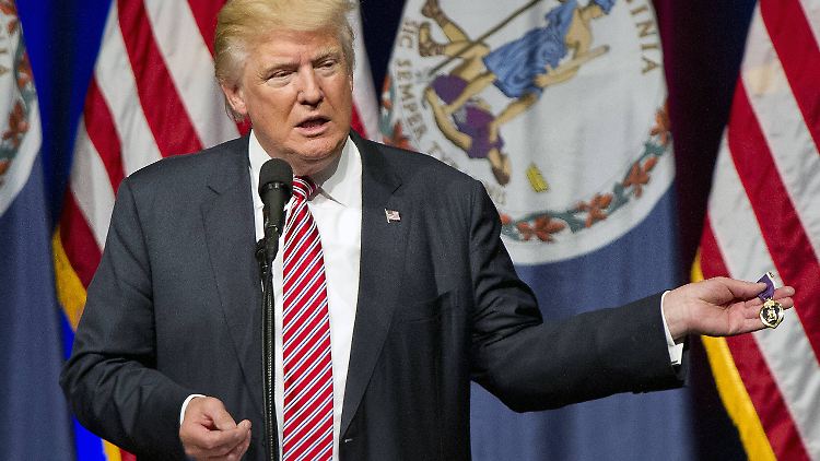 Will nächster US-Präsident werden: Donald Trump.