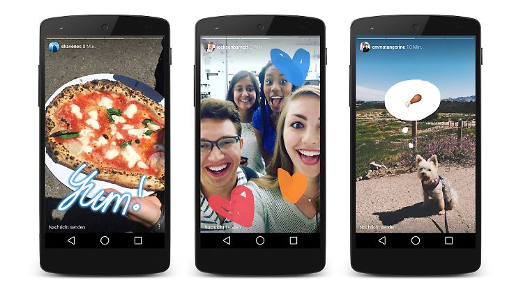 Mit Instagrams "Stories" kann man nun Bilder nachträglich bearbeiten.