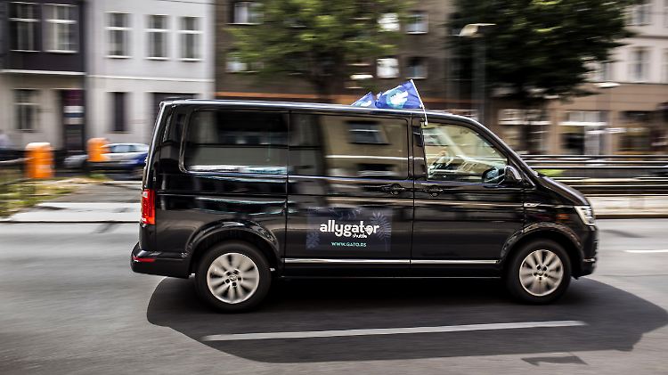 Die zehn Shuttles von Allygator seien in jeder Wochenend-Partynacht voll, sagt Marketing- Chefin Anne-Laure de Noblet.