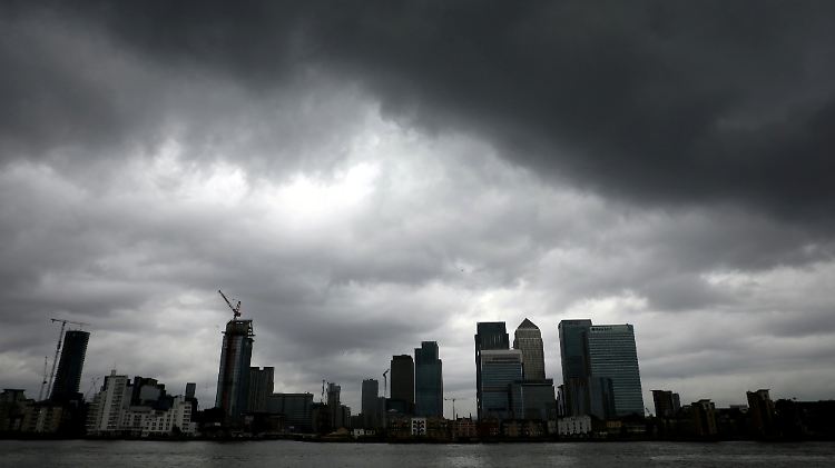 Die Aussichten für die britische Wirtschaft trüben sich ein.