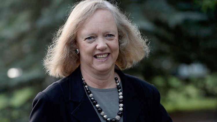 Will ihre republikanischen Freunde dazu bringen, für Clintons Wahlkampf zu spenden: Meg Whitman.