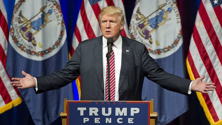 Egal, was schief läuft - Donald Trump ist sich im Wahlkampf nie einer Schuld bewusst.