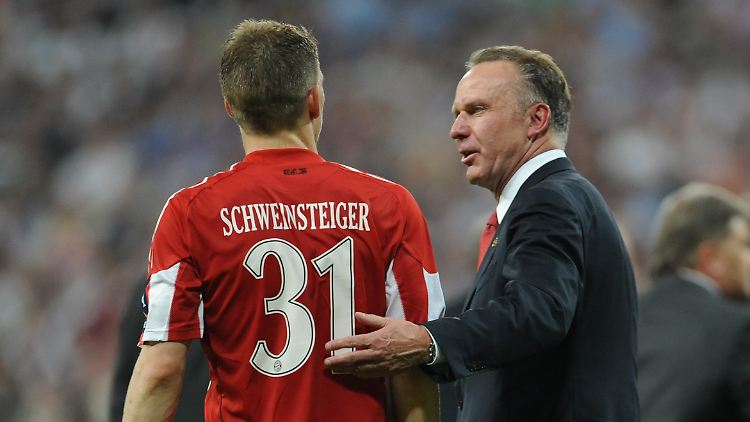 13 Jahre lief Schweinsteiger für die Profi-Mannschaft des FC Bayern auf.