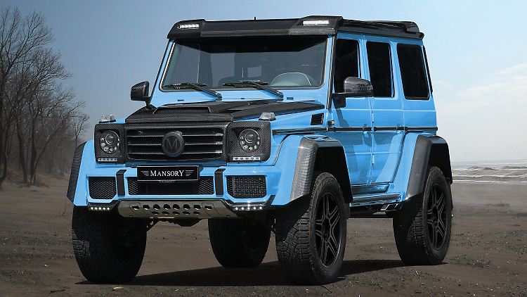 Mansory macht den wilden Mercedes G 500 4x4² noch wilder.