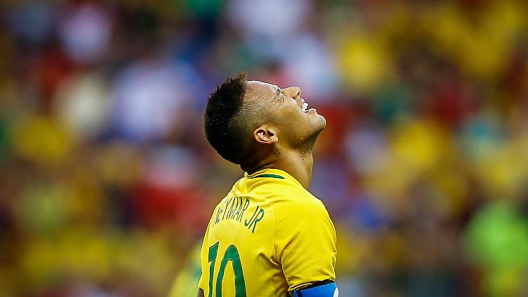 Neymar bleibt tor-, Brasilien sieglos.