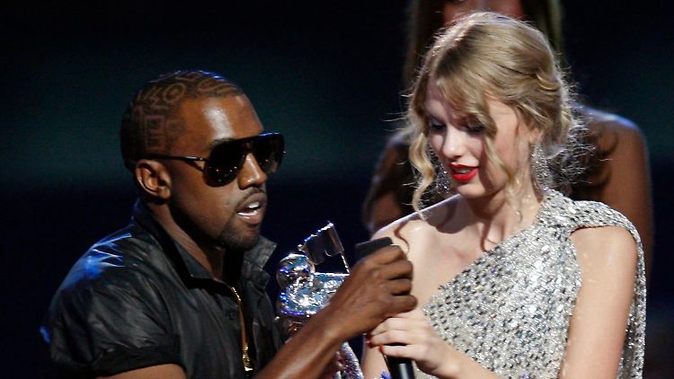 2009: Kanye West und Taylor Swift
