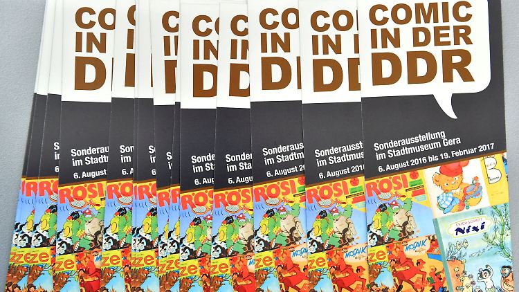 Die Ausstellung "Comic in der DDR" läuft vom 6. August 2016 bis zum 19. Februar 2017. 