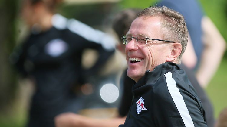 Ralf Rangnick führte RB Leipzig in die Bundesliga.