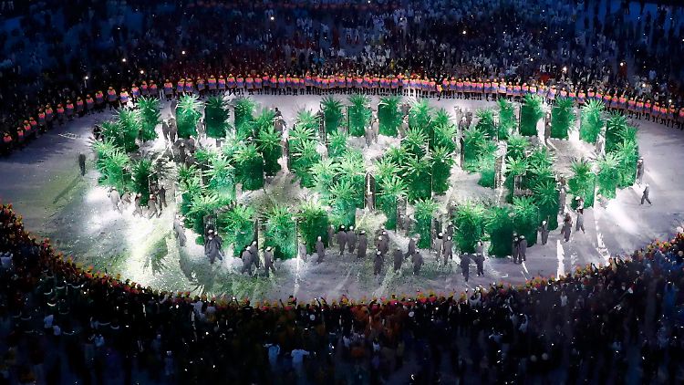 Die Olympischen Spiele von Rio de Janeiro sind eröffnet.