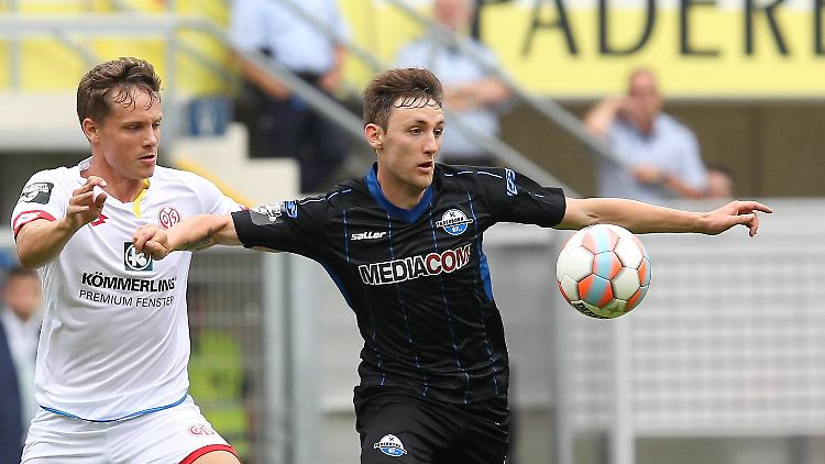 Setzten sich durch: Christian Bickel (r.) und seine Paderborner Mannschaftskollegen.